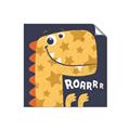 Picture of Yellow Roar _GroupedProduct_Square_Mini_ _GroupedProduct_Square_Unframed_Print_Only_