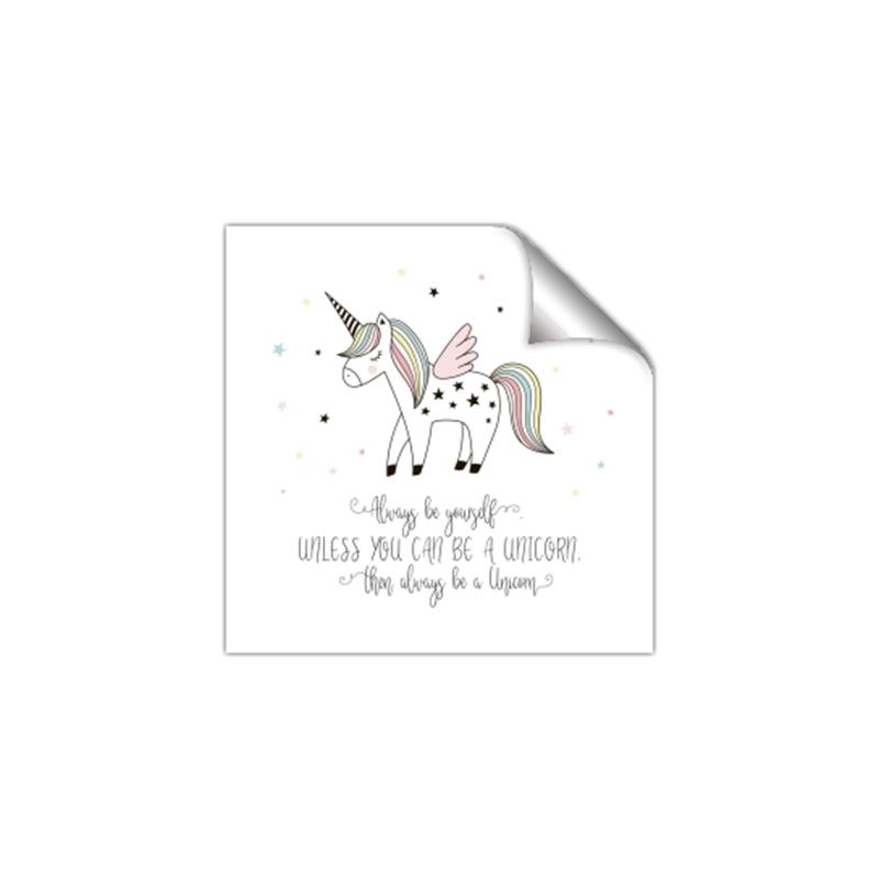 Picture of Be a Unicorn II _GroupedProduct_Square_Mini_ _GroupedProduct_Square_Unframed_Print_Only_
