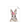 Picture of Floral Top Bunny _GroupedProduct_Rectangle_Portrait_Mini_ _GroupedProduct_Rectangle_Portrait_Unframed_Print_Only_