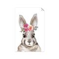Picture of Floral Top Bunny _GroupedProduct_Rectangle_Portrait_Mini_ _GroupedProduct_Rectangle_Portrait_Unframed_Print_Only_