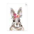 Picture of Floral Top Bunny _GroupedProduct_Rectangle_Portrait_Mini_ _GroupedProduct_Rectangle_Portrait_Unframed_Print_Only_