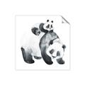 Picture of Mom and Baby Panda _GroupedProduct_Square_Mini_ _GroupedProduct_Square_Unframed_Print_Only_