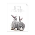 Picture of Better Together Bunny Tail  _GroupedProduct_Rectangle_Portrait_Mini_ _GroupedProduct_Rectangle_Portrait_Unframed_Print_Only_