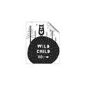 Picture of Wild Child  _GroupedProduct_Rectangle_Portrait_Mini_ _GroupedProduct_Rectangle_Portrait_Unframed_Print_Only_