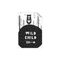 Picture of Wild Child  _GroupedProduct_Rectangle_Portrait_Mini_ _GroupedProduct_Rectangle_Portrait_Unframed_Print_Only_