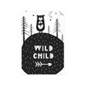 Picture of Wild Child  _GroupedProduct_Rectangle_Portrait_Mini_ _GroupedProduct_Rectangle_Portrait_Unframed_Print_Only_
