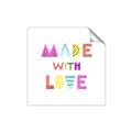 Picture of Made with Love _GroupedProduct_Square_Mini_ _GroupedProduct_Square_Unframed_Print_Only_