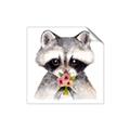 Picture of Garden Raccoon _GroupedProduct_Square_Mini_ _GroupedProduct_Square_Unframed_Print_Only_