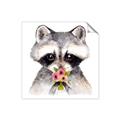 Picture of Garden Raccoon _GroupedProduct_Square_Mini_ _GroupedProduct_Square_Unframed_Print_Only_