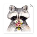 Picture of Garden Raccoon _GroupedProduct_Square_Mini_ _GroupedProduct_Square_Unframed_Print_Only_
