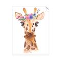 Picture of Squishy Giraffe _GroupedProduct_Rectangle_Portrait_Mini_ _GroupedProduct_Rectangle_Portrait_Unframed_Print_Only_