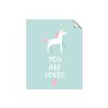 Picture of Loved Unicorn _GroupedProduct_Rectangle_Portrait_Mini_ _GroupedProduct_Rectangle_Portrait_Unframed_Print_Only_