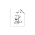 Picture of Stacked Animals I   _GroupedProduct_Rectangle_Portrait_Mini_ _GroupedProduct_Rectangle_Portrait_Unframed_Print_Only_