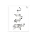 Picture of Stacked Animals I   _GroupedProduct_Rectangle_Portrait_Mini_ _GroupedProduct_Rectangle_Portrait_Unframed_Print_Only_