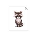 Picture of Small Raccoon _GroupedProduct_Rectangle_Portrait_Mini_ _GroupedProduct_Rectangle_Portrait_Unframed_Print_Only_