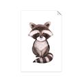 Picture of Small Raccoon _GroupedProduct_Rectangle_Portrait_Mini_ _GroupedProduct_Rectangle_Portrait_Unframed_Print_Only_