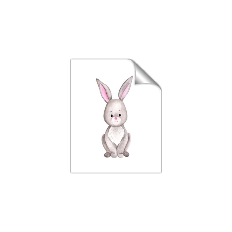 Picture of Small Bunny _GroupedProduct_Rectangle_Portrait_Mini_ _GroupedProduct_Rectangle_Portrait_Unframed_Print_Only_