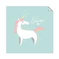 Picture of Shine On Unicorn Blue _GroupedProduct_Square_Mini_ _GroupedProduct_Square_Unframed_Print_Only_