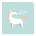 Picture of Shine On Unicorn Blue _GroupedProduct_Square_Mini_ _GroupedProduct_Square_Unframed_Print_Only_
