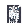 Picture of Sharky Teeth _GroupedProduct_Rectangle_Portrait_Mini_ _GroupedProduct_Rectangle_Portrait_Unframed_Print_Only_