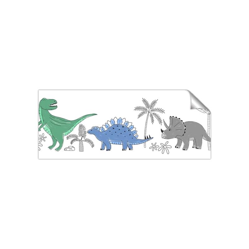Picture of Tropical Dinos _GroupedProduct_Panel_Landscape_Mini_ _GroupedProduct_Panel_Landscape_Unframed_Print_Only_