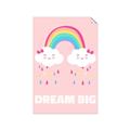 Picture of Dream Big Rainbow _GroupedProduct_Rectangle_Portrait_Mini_ _GroupedProduct_Rectangle_Portrait_Unframed_Print_Only_