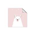 Picture of Pinky Llama  _GroupedProduct_Square_Mini_ _GroupedProduct_Square_Unframed_Print_Only_