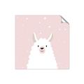 Picture of Pinky Llama  _GroupedProduct_Square_Mini_ _GroupedProduct_Square_Unframed_Print_Only_