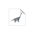Picture of Gray Dino XIII _GroupedProduct_Square_Mini_ _GroupedProduct_Square_Unframed_Print_Only_