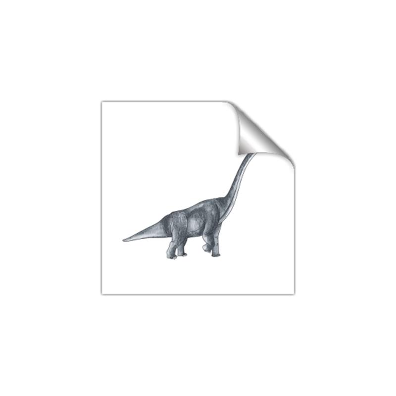 Picture of Gray Dino XIII _GroupedProduct_Square_Mini_ _GroupedProduct_Square_Unframed_Print_Only_