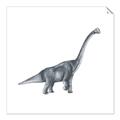 Picture of Gray Dino XIII _GroupedProduct_Square_Mini_ _GroupedProduct_Square_Unframed_Print_Only_