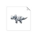 Picture of Gray Dino III _GroupedProduct_Square_Mini_ _GroupedProduct_Square_Unframed_Print_Only_
