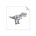 Picture of Gray Dino IV _GroupedProduct_Square_Mini_ _GroupedProduct_Square_Unframed_Print_Only_