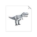 Picture of Gray Dino IV _GroupedProduct_Square_Mini_ _GroupedProduct_Square_Unframed_Print_Only_