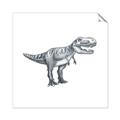 Picture of Gray Dino IV _GroupedProduct_Square_Mini_ _GroupedProduct_Square_Unframed_Print_Only_