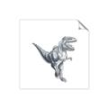 Picture of Gray Dino VII _GroupedProduct_Square_Mini_ _GroupedProduct_Square_Unframed_Print_Only_