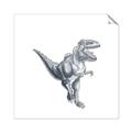 Picture of Gray Dino VII _GroupedProduct_Square_Mini_ _GroupedProduct_Square_Unframed_Print_Only_