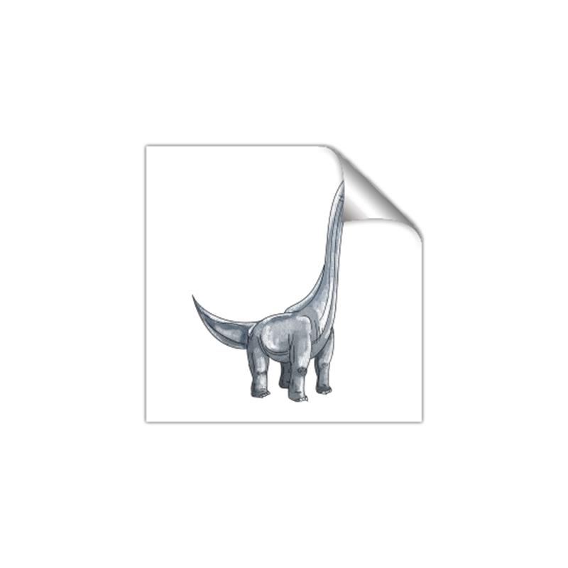 Picture of Gray Dino VIII _GroupedProduct_Square_Mini_ _GroupedProduct_Square_Unframed_Print_Only_