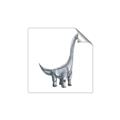 Picture of Gray Dino VIII _GroupedProduct_Square_Mini_ _GroupedProduct_Square_Unframed_Print_Only_