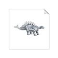 Picture of Gray Dino X _GroupedProduct_Square_Mini_ _GroupedProduct_Square_Unframed_Print_Only_