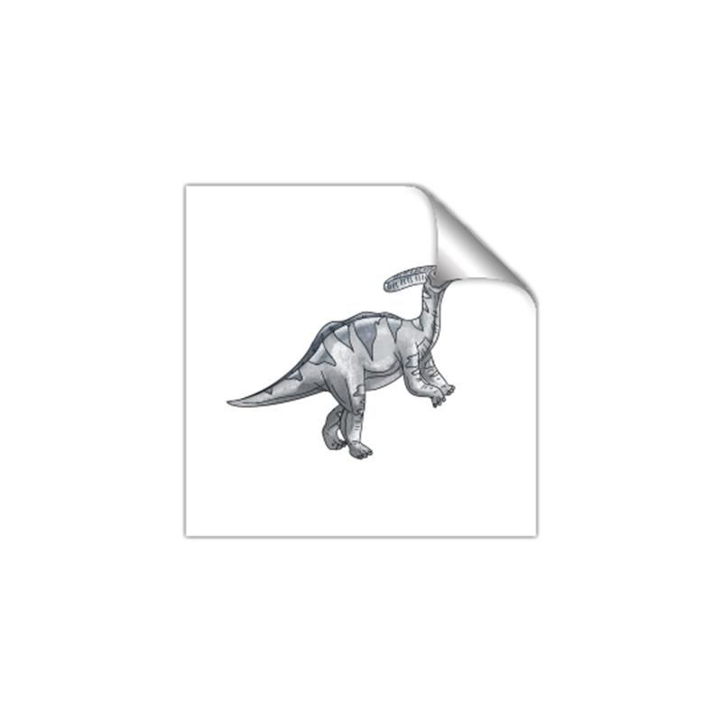 Picture of Gray Dino XII _GroupedProduct_Square_Mini_ _GroupedProduct_Square_Unframed_Print_Only_