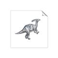 Picture of Gray Dino XII _GroupedProduct_Square_Mini_ _GroupedProduct_Square_Unframed_Print_Only_