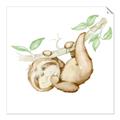 Picture of Swinging Sloth I  _GroupedProduct_Square_Mini_ _GroupedProduct_Square_Unframed_Print_Only_