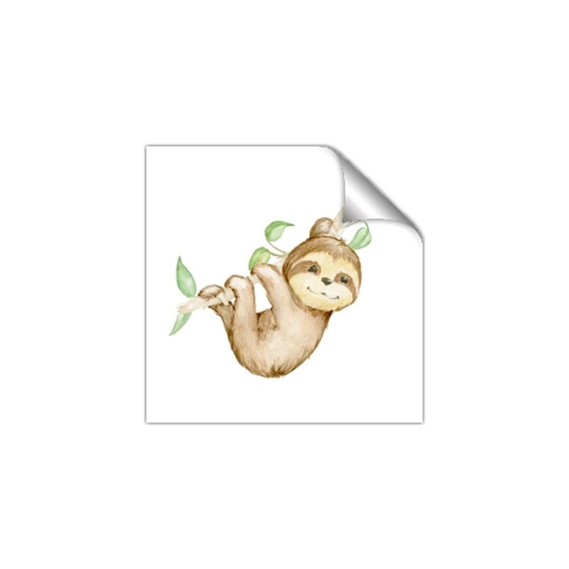 Picture of Swinging Sloth II  _GroupedProduct_Square_Mini_ _GroupedProduct_Square_Unframed_Print_Only_