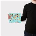 Picture of Animal World Map II _GroupedProduct_Rectangle_Landscape_Canvas_