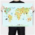 Picture of Animals of the World  _GroupedProduct_Rectangle_Landscape_Canvas_
