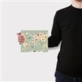 Picture of Animal Map _GroupedProduct_Rectangle_Landscape_Canvas_