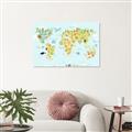 Picture of Animals of the World  _GroupedProduct_Rectangle_Landscape_Canvas_