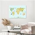 Picture of Animals of the World  _GroupedProduct_Rectangle_Landscape_Canvas_