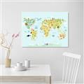 Picture of Animals of the World  _GroupedProduct_Rectangle_Landscape_Canvas_